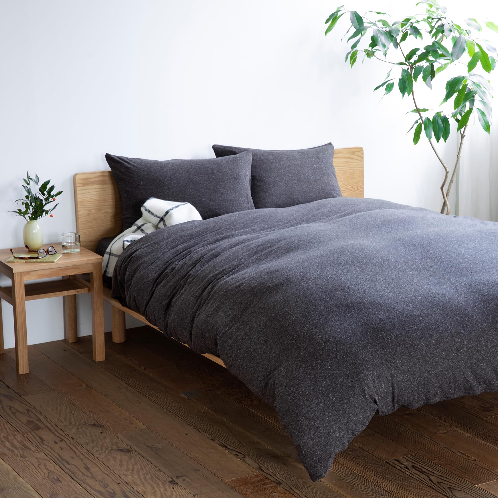 Amazon｜無印良品 木製ベッドフレーム用ヘッドボード ダブルサイズ 幅