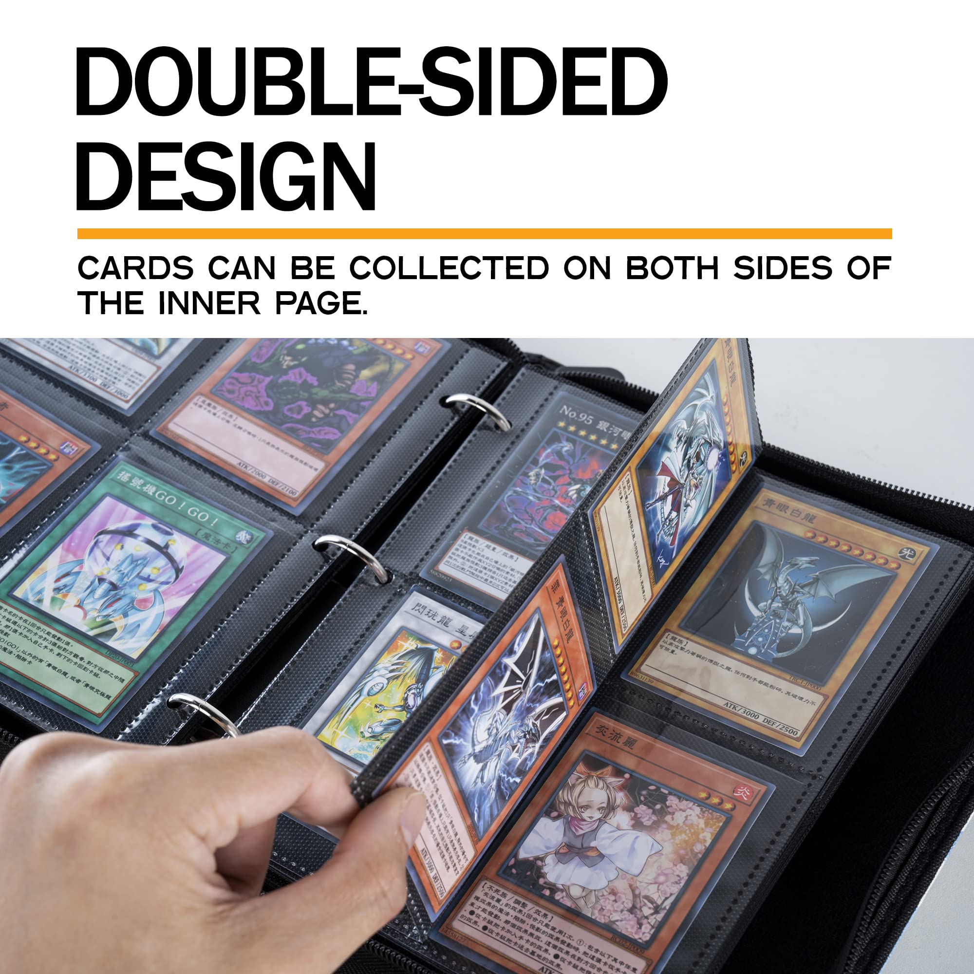 Amazon.co.jp: DRZERUI カードバインダー 遊戯王カード用 - 440枚以上