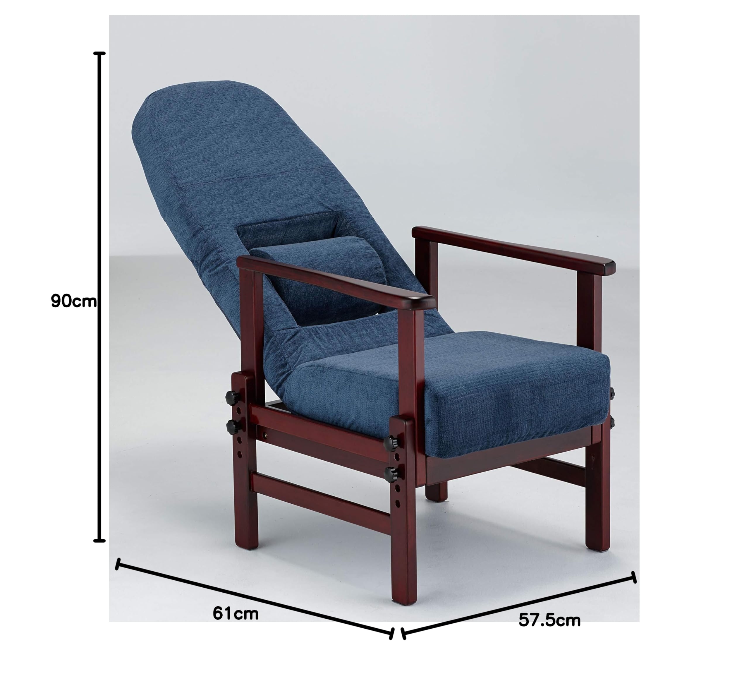 Amazon.co.jp: フランスベッド 背中が曲がった人向けの椅子 高座椅子