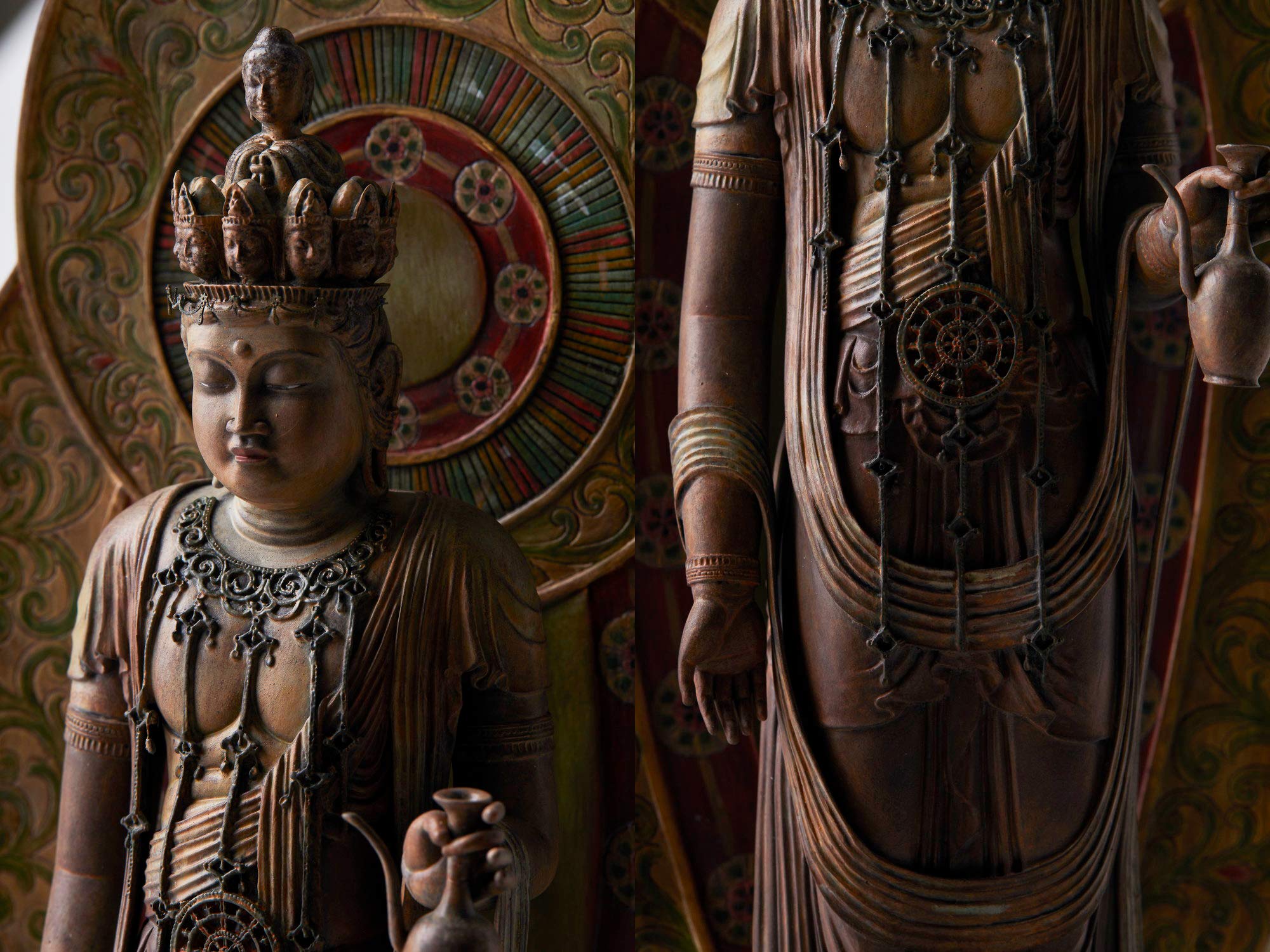 Amazon.co.jp: イスム Standard 十一面観音立像＿仏像 フィギュア 国宝