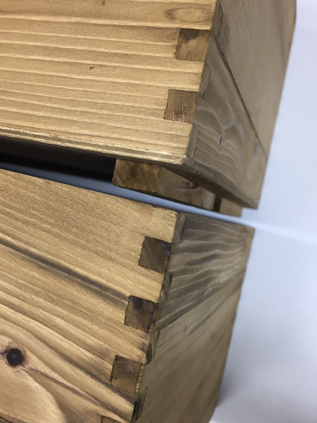 Amazon.co.jp: 収納 木箱 アンティーク風ウッドボックス ※2個セット