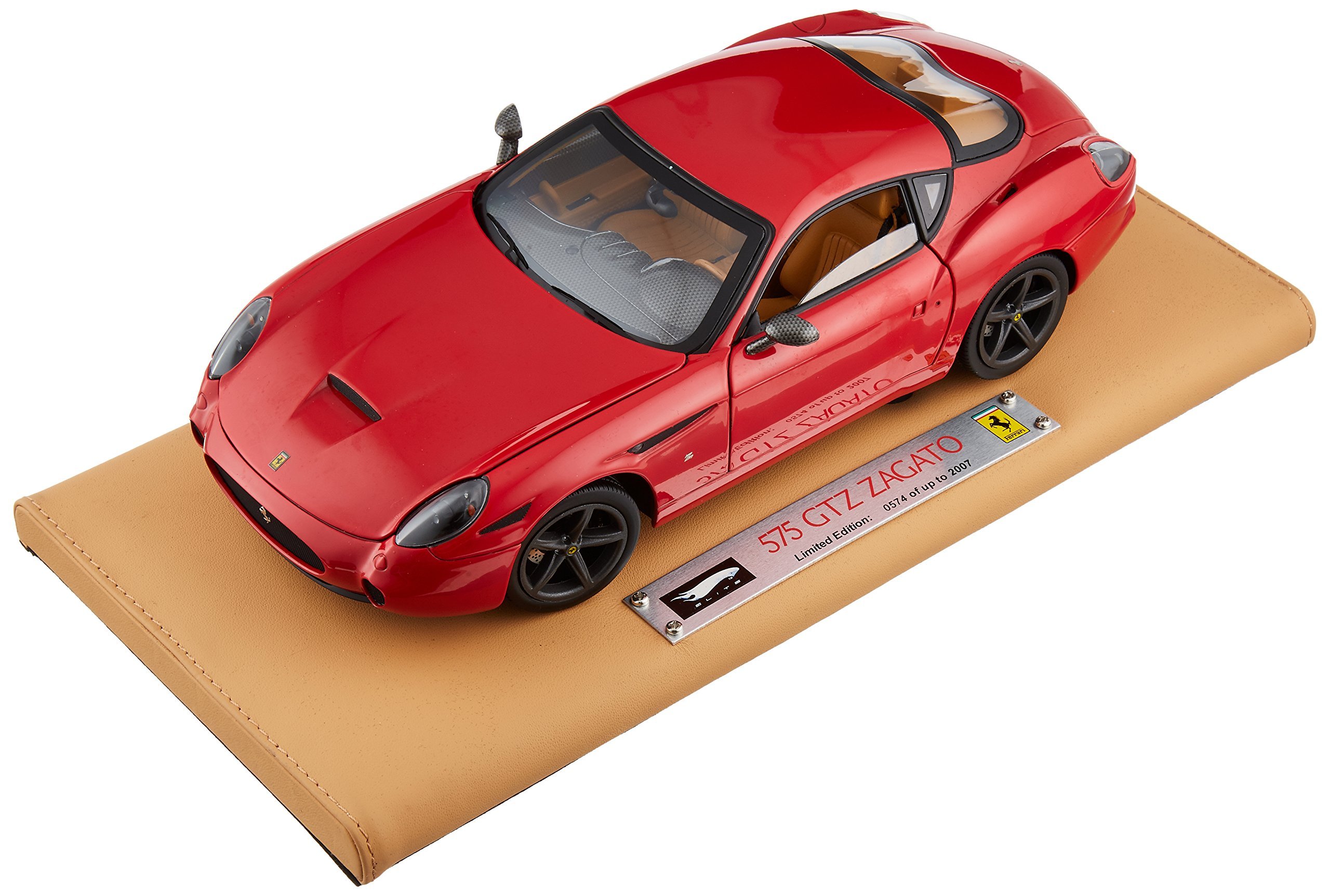 Amazon | MATTEL DL 1/18 フェラーリ575GTZザガート (レッド