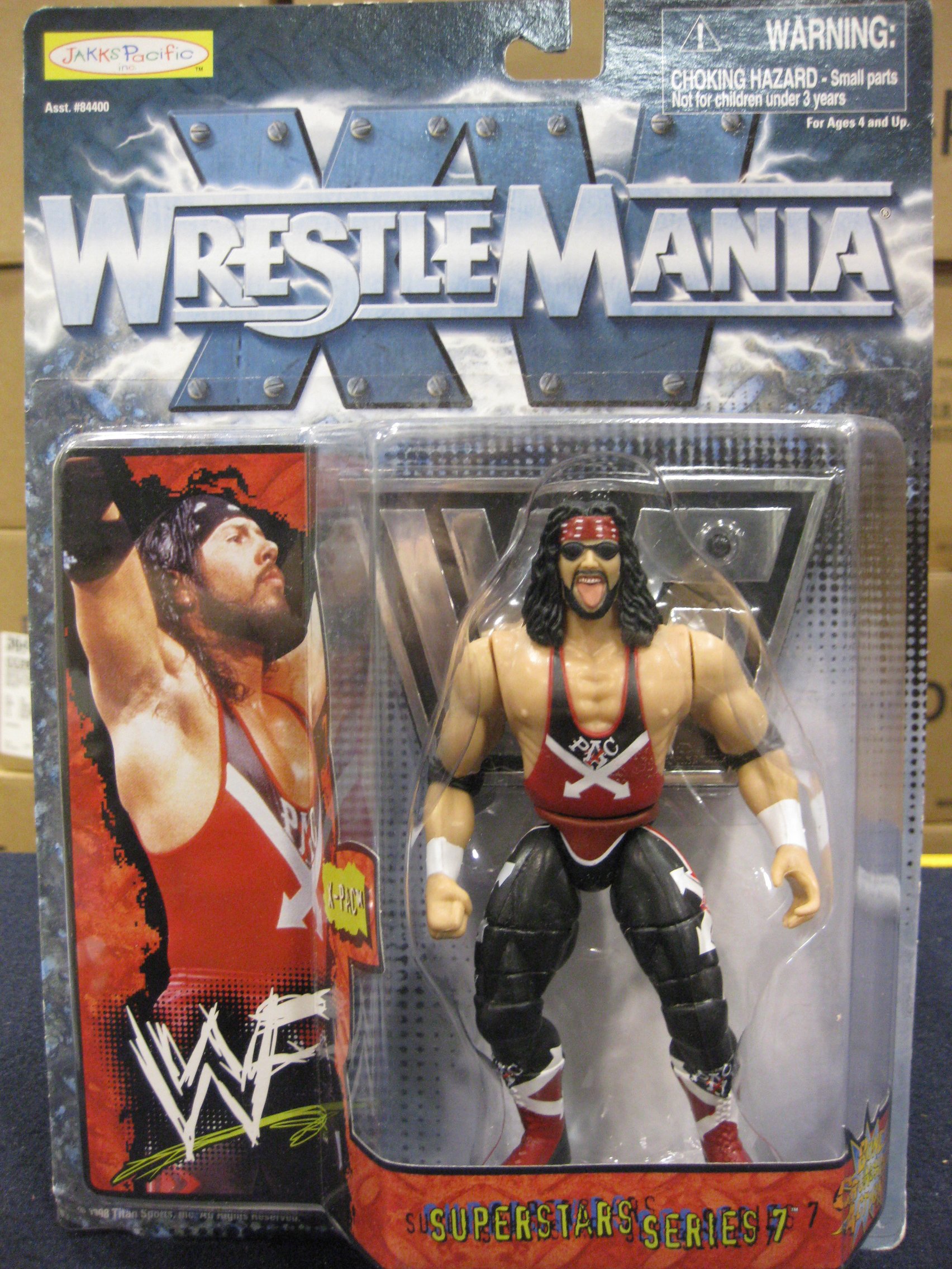 Amazon.com: WWF Wrestle Mania XV Superstars Series 7 X-Pac by