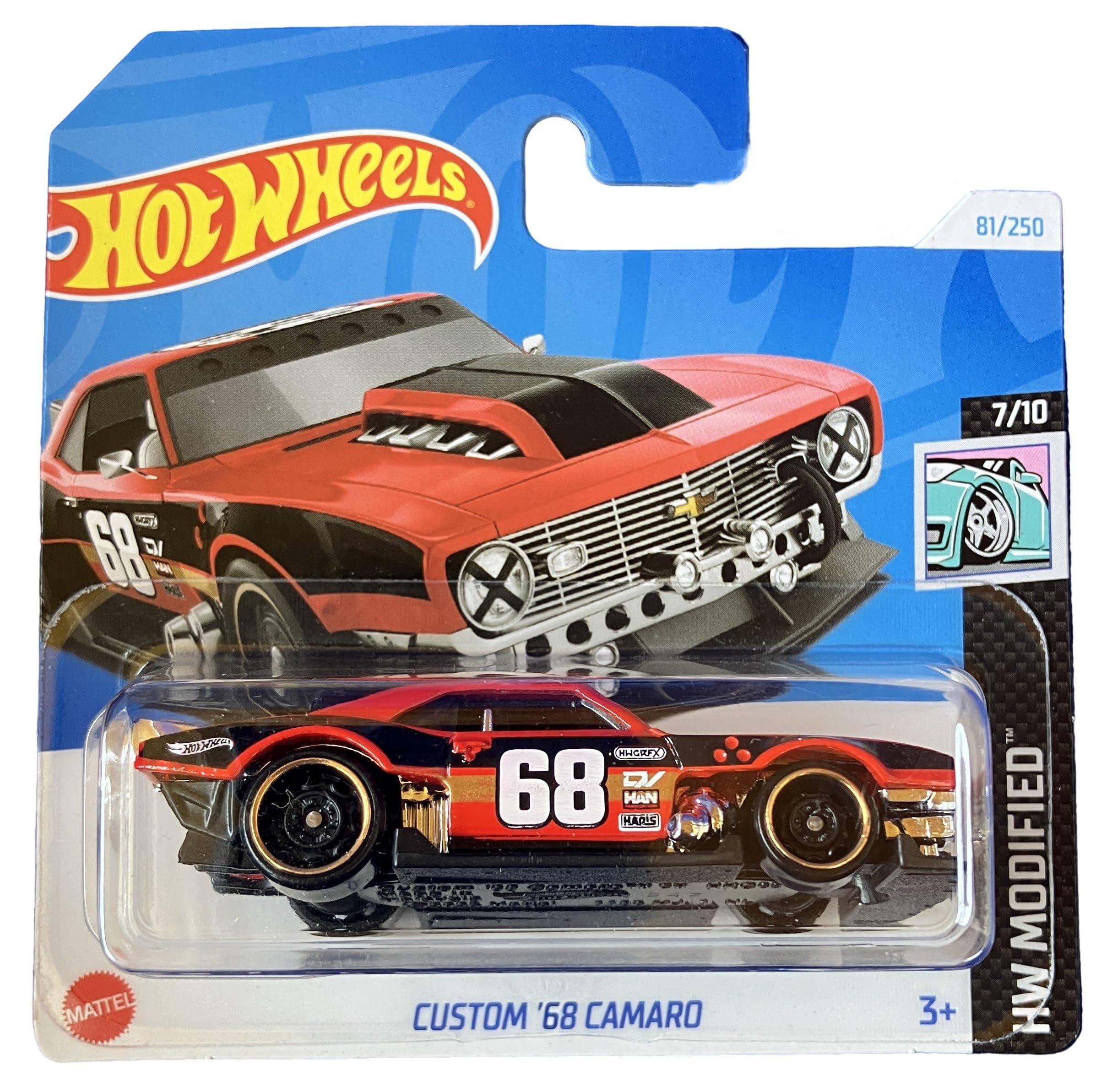 Hot Wheels - Custom ´68 Camaro - HW Modified 7/10 - HTB69 - Short