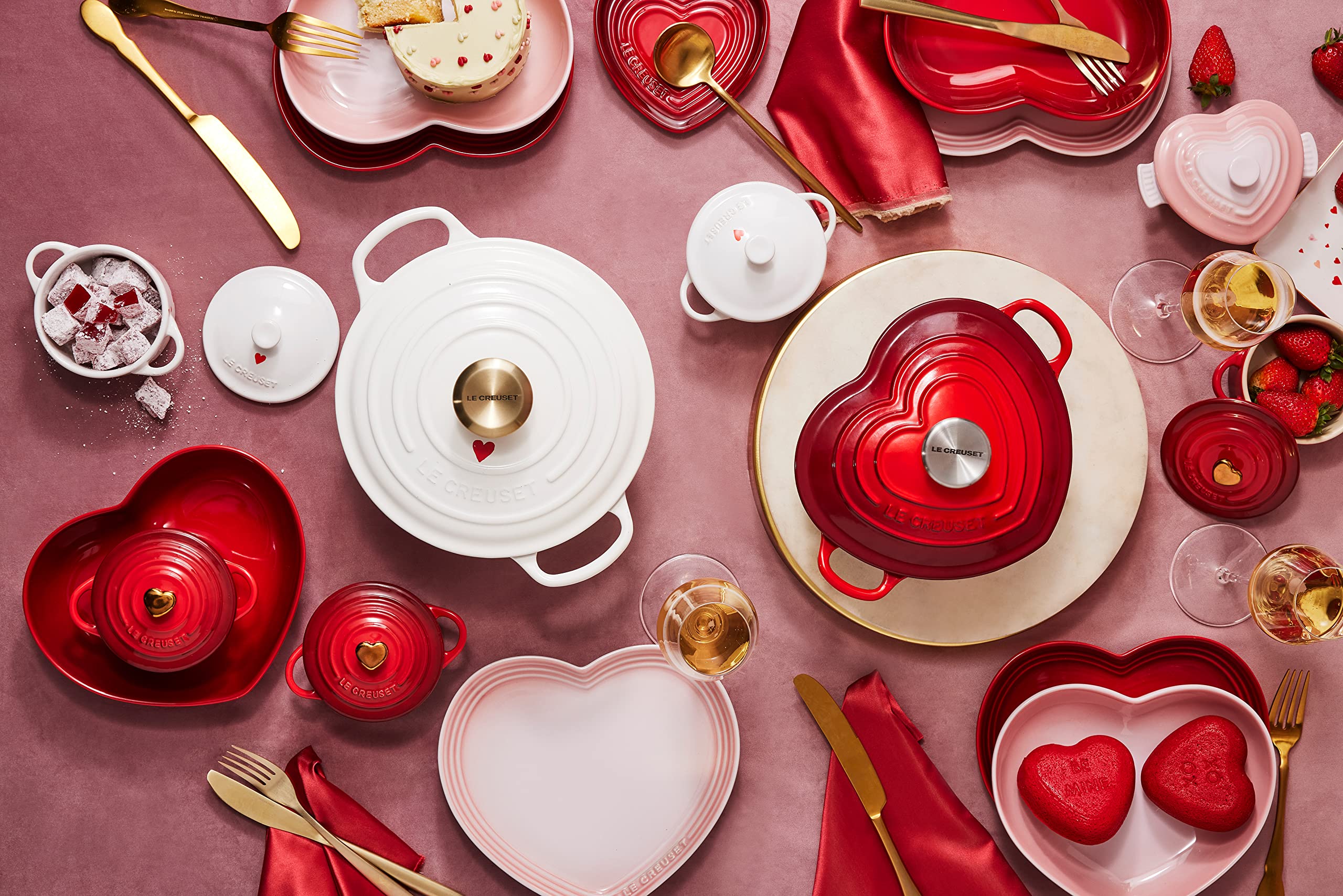 Amazon｜ル・クルーゼ(Le Creuset) 小皿 スフィア・ハート プレート