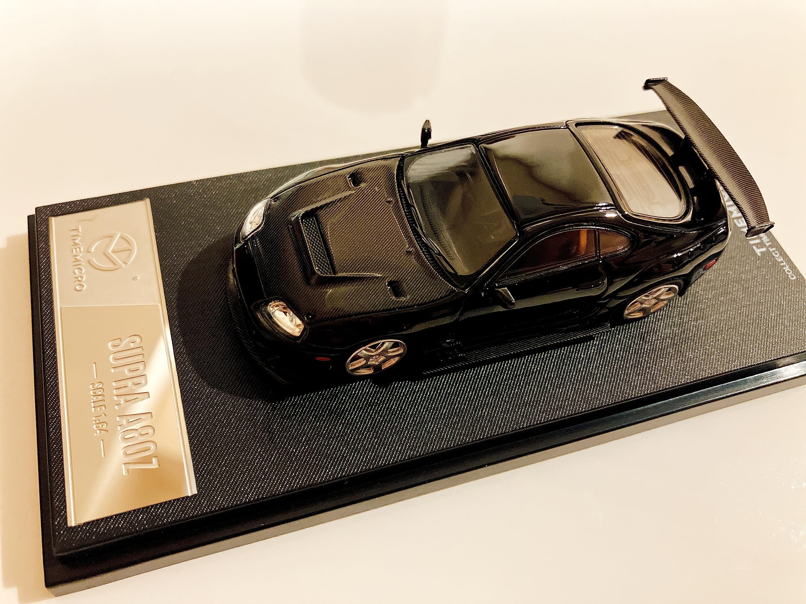 Amazon | 1/64 TimeMicro SUPRA トヨタ スープラ A80Z 黒 カーボン