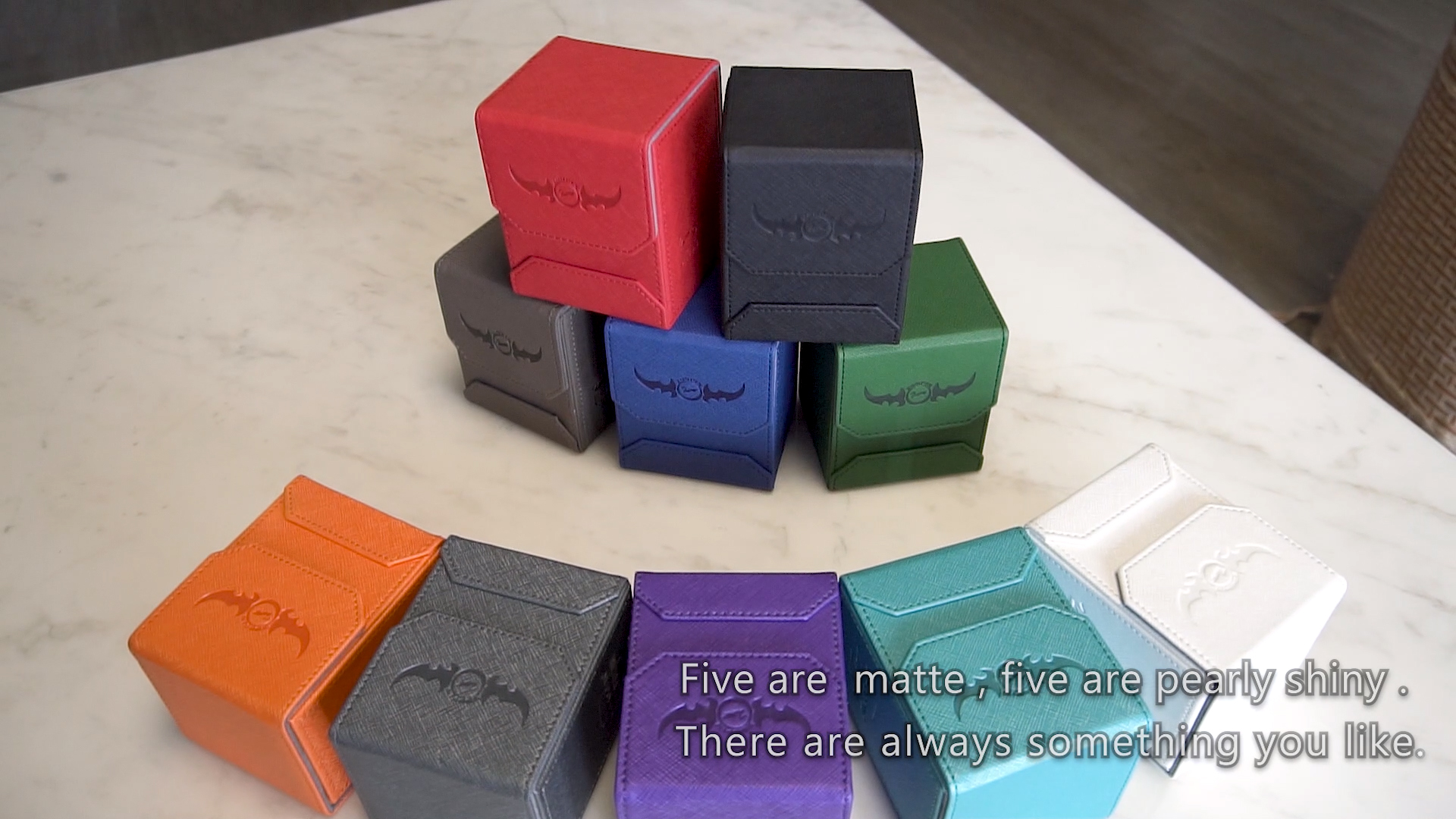 Amazon.com: Zoopin Leather Deck Box-Purple for Collectible Cards