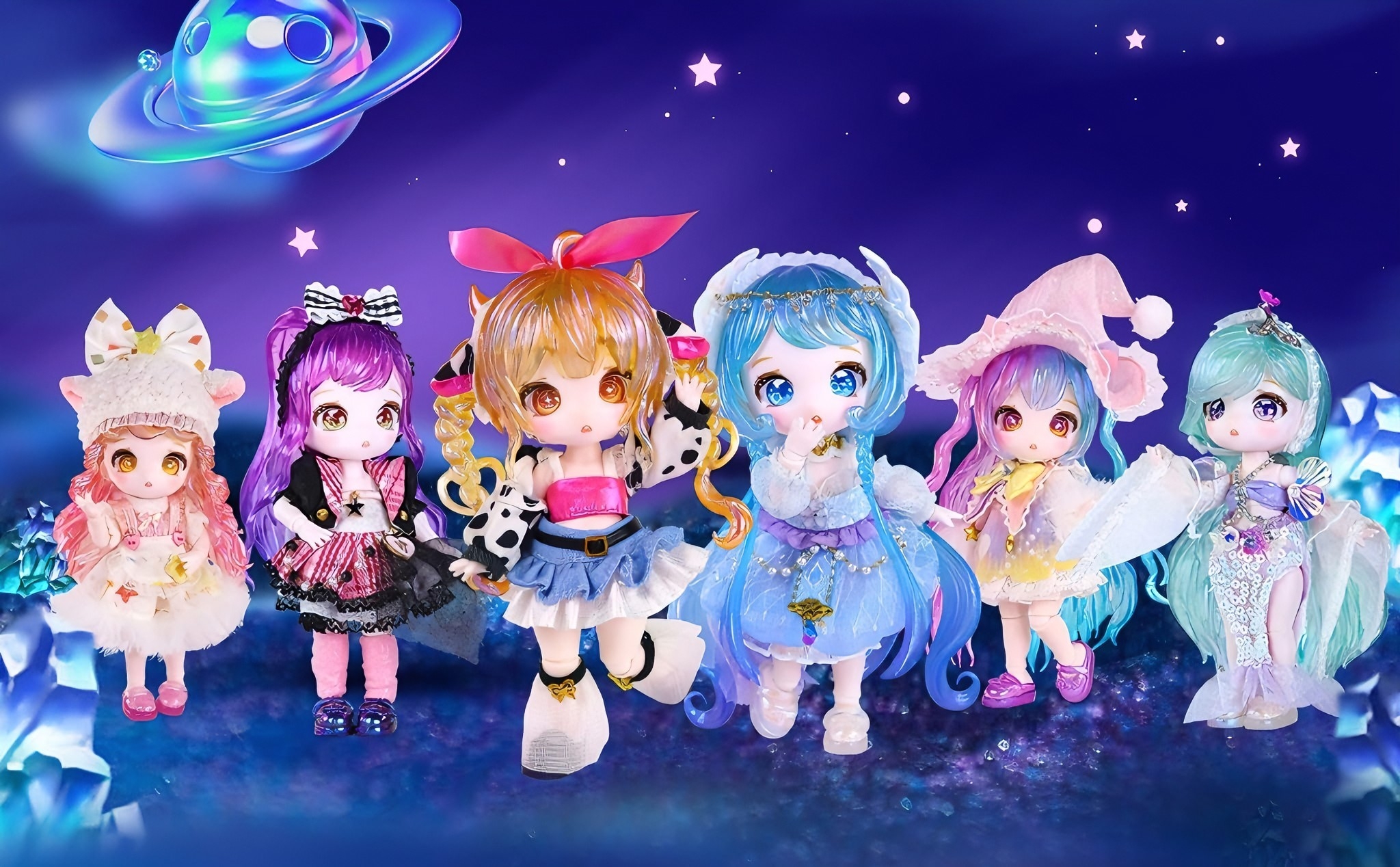 Amazon | Briskyjp MAYTREE 12星座の女の子シリーズ 第2弾 1個ボックス