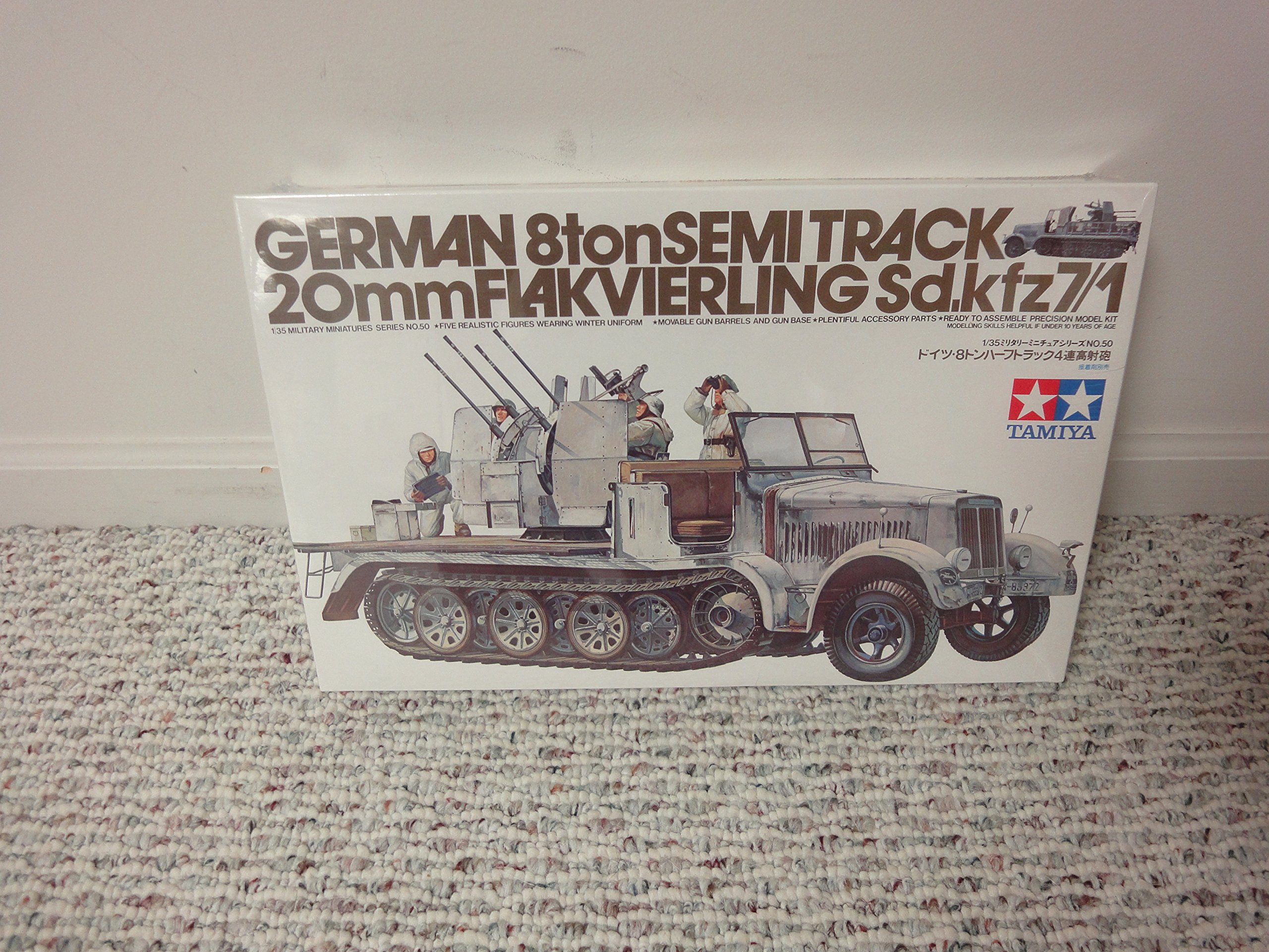 Amazon.com: Tamiya 1/35 Scale German 8 Ton Semi Track 20mm