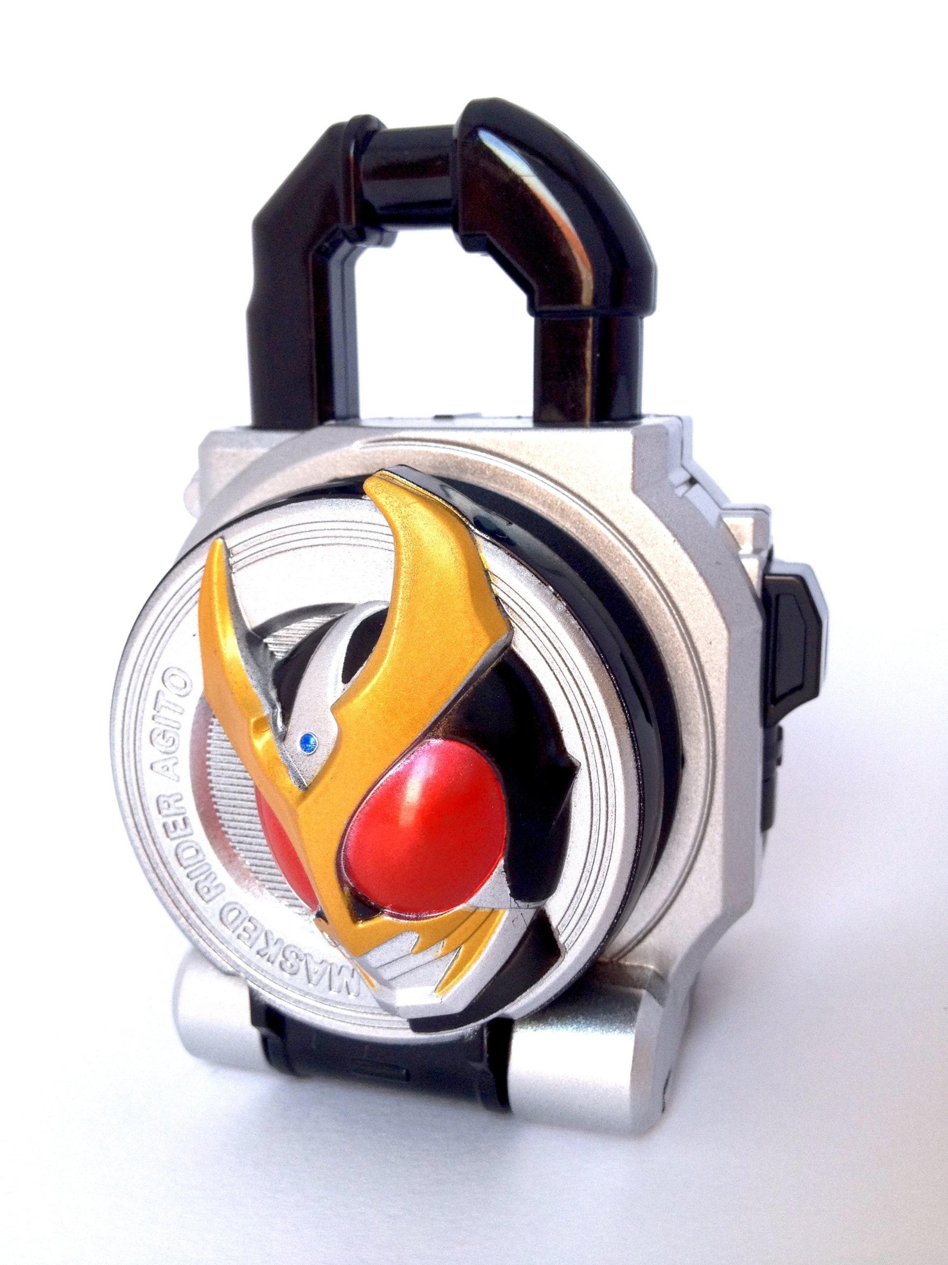 Amazon | 【錠前シルバーカラー アギト】 ロックシード 面ライダー鎧武