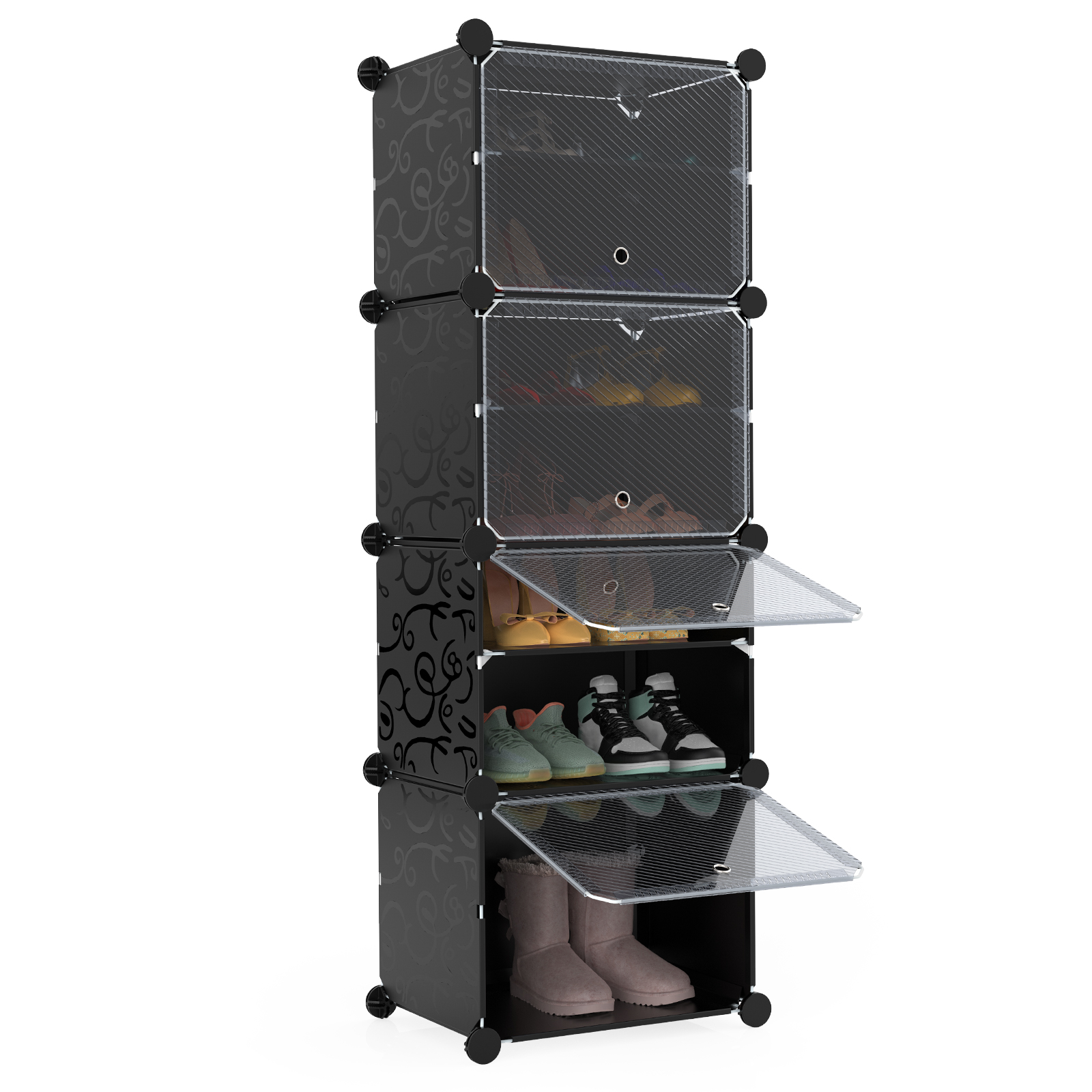 Amazon｜NATRKE シューズラック 8段 靴箱/下駄箱 大容量 玄関収納 省