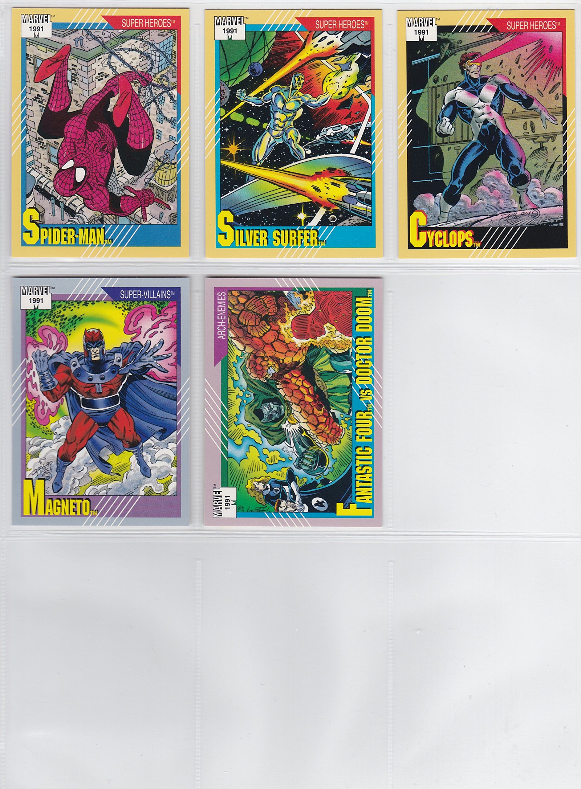 Amazon.com: Impel 1991 Marvel Universe Series II Base Set of 162