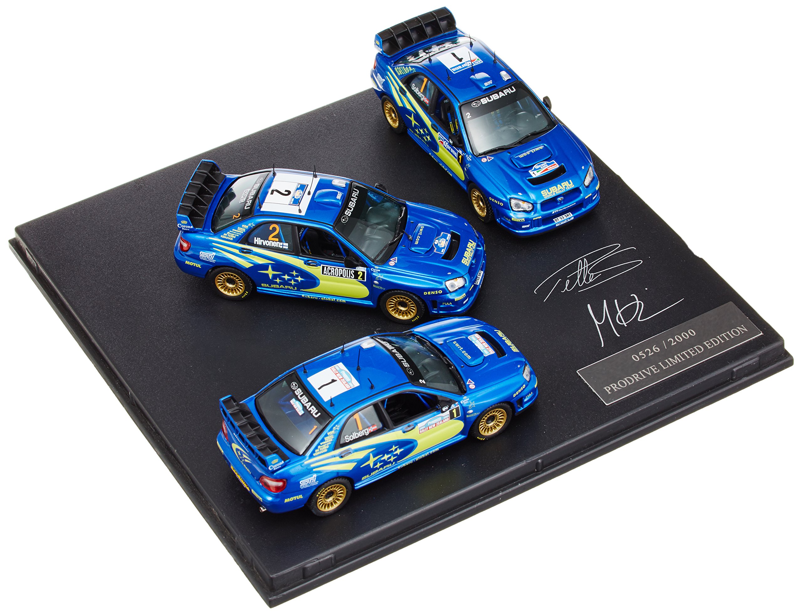 Amazon | プロドライブ 1/43 スバル インプレッサ WRC 3台セット
