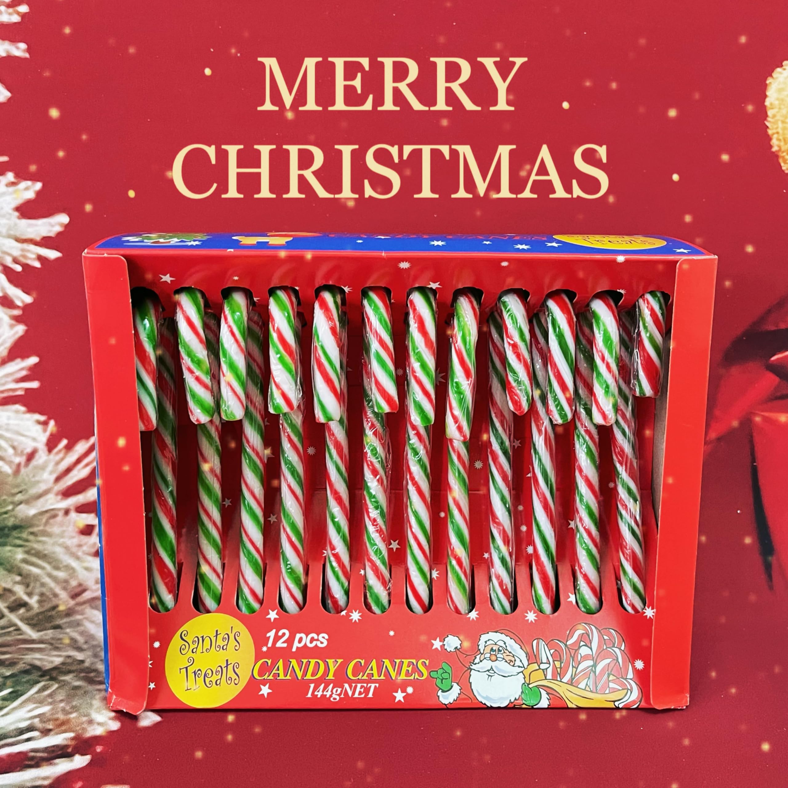 Amazon.co.jp: セイカオエン キャンディケイン 飴 クリスマス お菓子