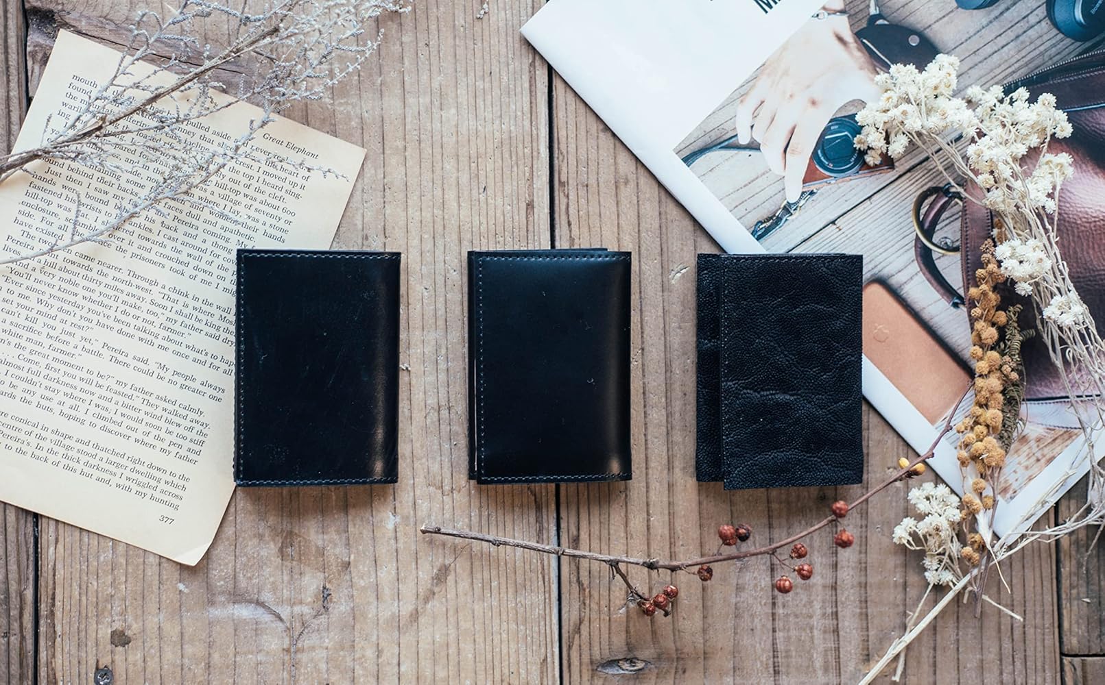 Amazon | drip PRESSo Noir(エレファント) 財布 コンパクト 三つ折り