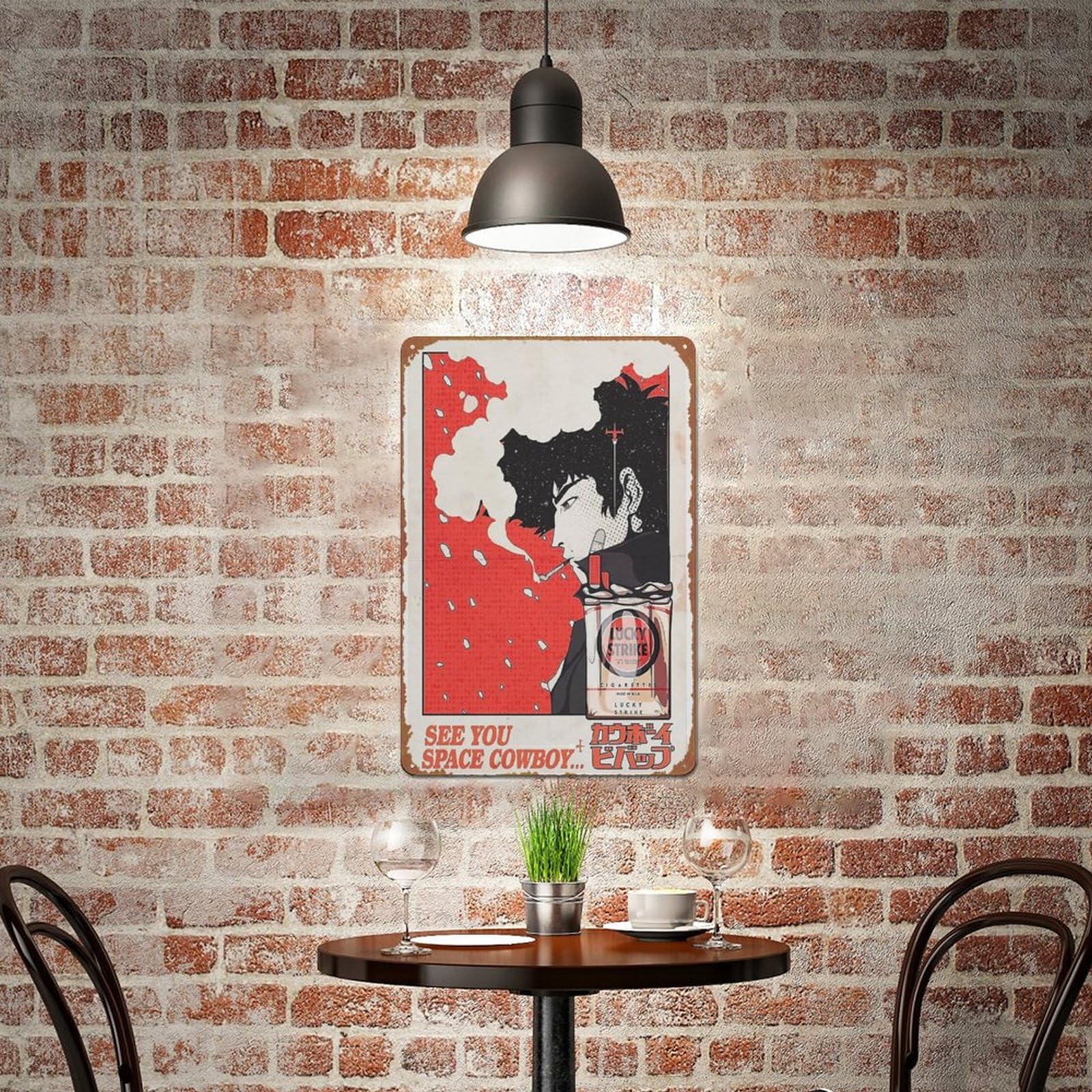 Amazon.co.jp: カウボーイビバップ ポスター レトロ メタルサイン