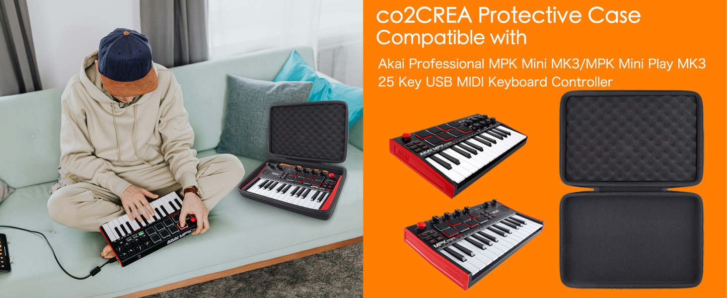 Amazon.com: co2CREA Hard Case replacement for AKAI Professional