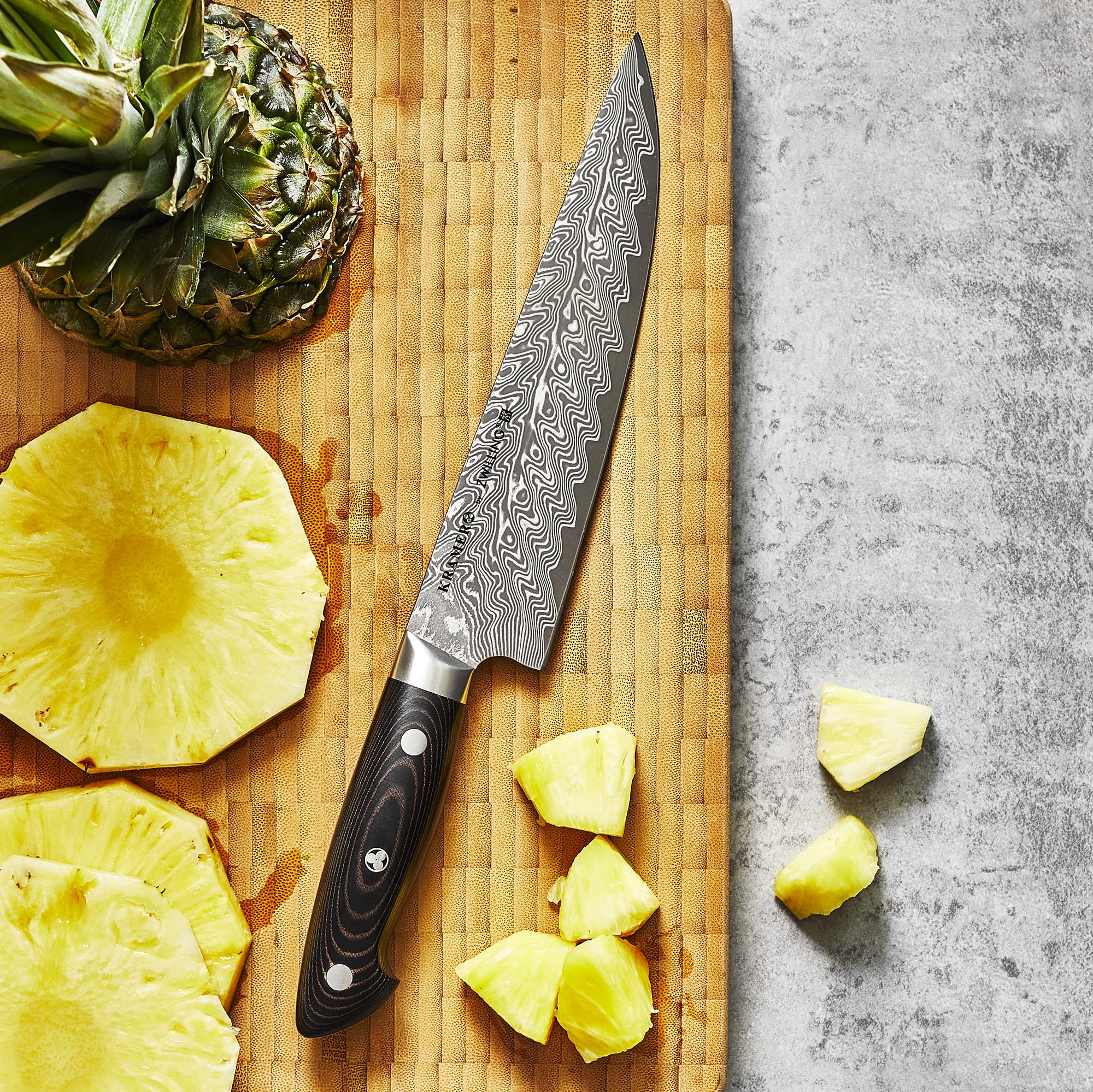 KRAMER by ZWILLING EUROLINE Damascus Collection 8-inch Razor-Sharp