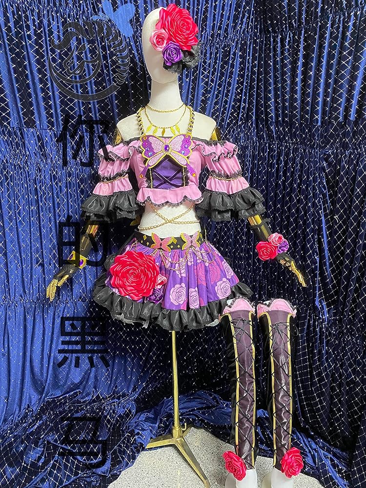 Amazon.co.jp: [YBS] 【実物撮影】アイカツ！ 紫吹蘭 ローズボンボン