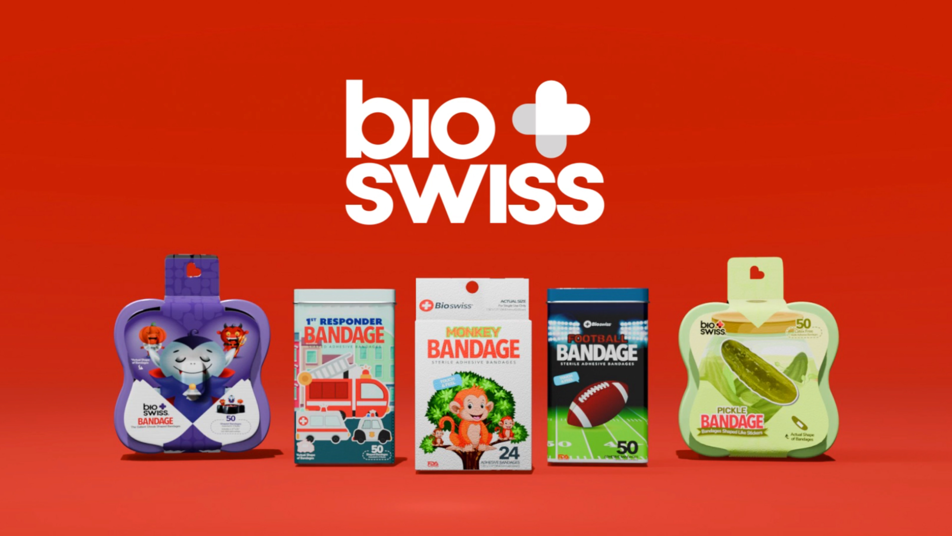 Amazon.com: BioSwiss Bandages, Penguin Shaped Self Adhesive