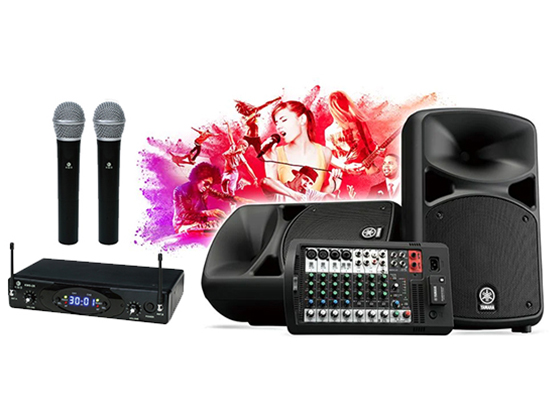 環境に合わせたPA機材セットをご提案!! リモート会議・オンライン配信