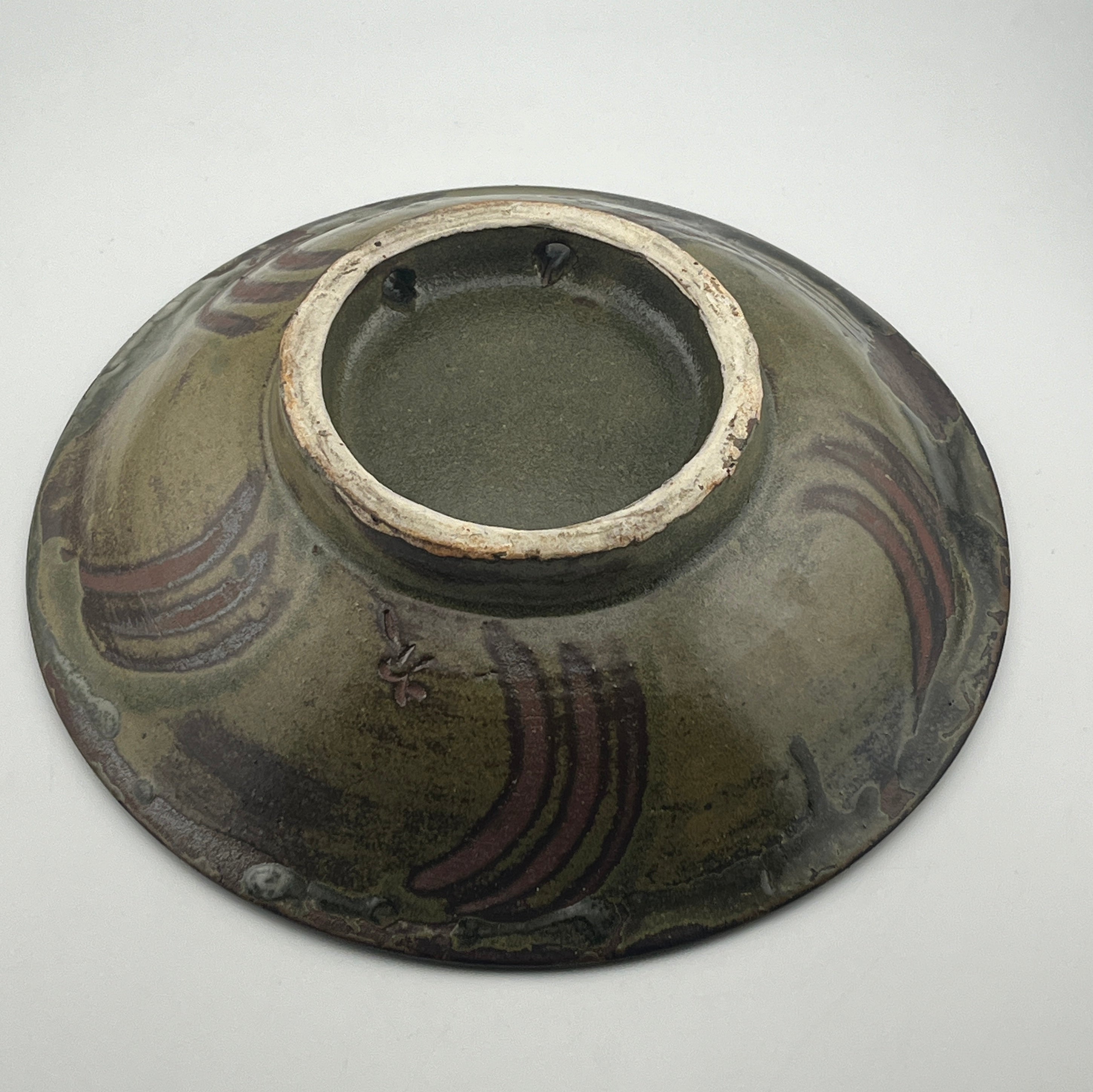 壺屋焼 人間国宝 金城次郎作 魚文七寸皿 – 生活民芸 なかむた