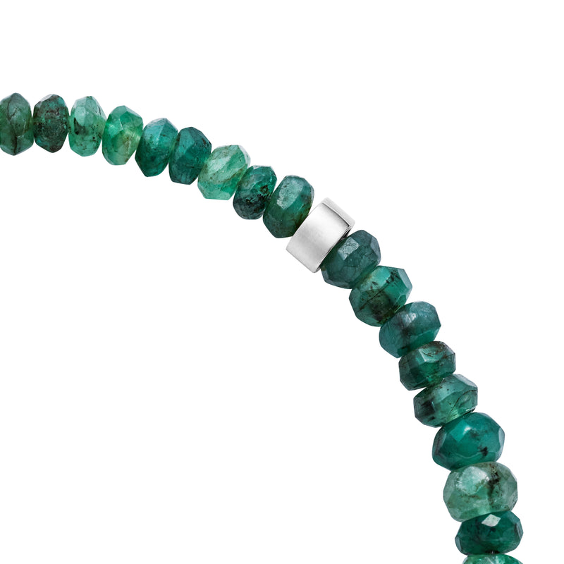 YOSHIMASA HOSHIBA×GENTLEMAN /エメラルド［5月］/ブレスレット RAW