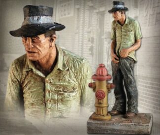 And There I Was Faux Base - Handpainted - Michael Garman Museum