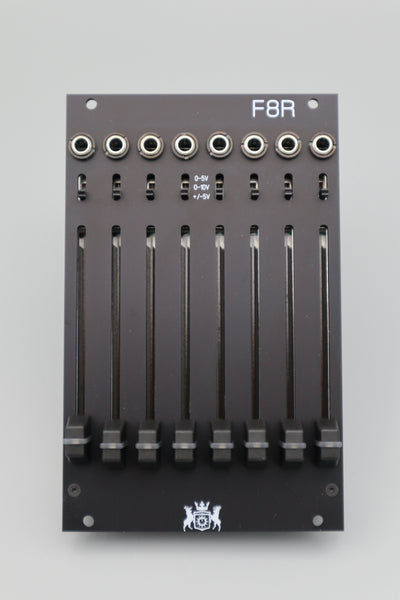 F8R 8 Channel Fader Bank with CV, I2C, and MIDI – Michigan Synth Works