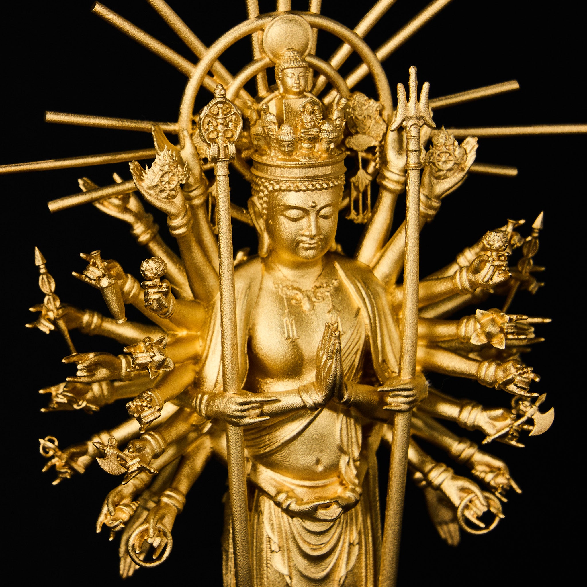 千手観音 仏像 純金(24K) – MIDAS TOKYO
