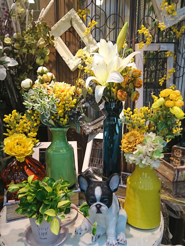 ミモザのフェイクフラワー〈西宮店〉 | みどりの雑貨屋