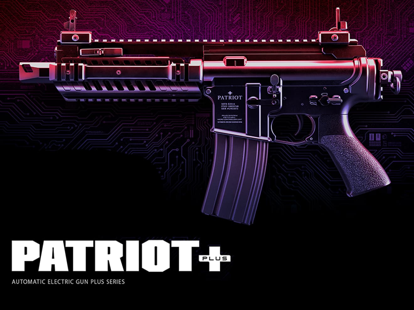 東京マルイ 電動ガンプラスシリーズ M4パトリオット プラス