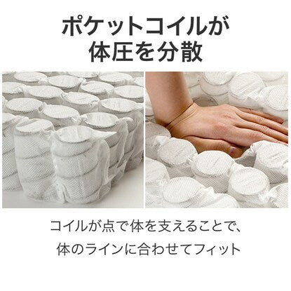 ニトリ シングルマットレス（Nスリープ C2-04 EM） - MIRUMU