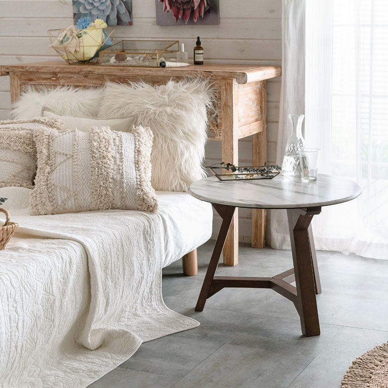 アジア工房(Asia Kobo) NODUS round low table - MIRUMU