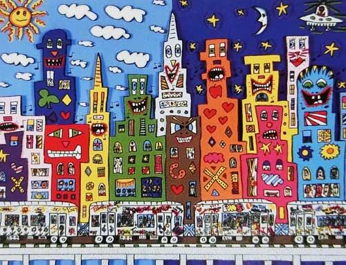 ジェームス・リジィ作品【TAKE THE A TRAIN TO HARLEM】の買取・査定は