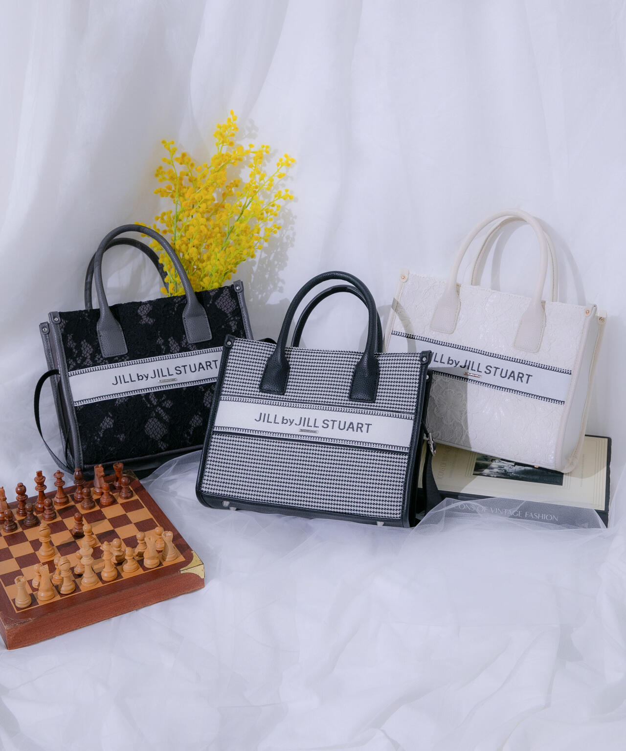 バンドオブスクエアトートバッグ | JILL by JILL STUART（ジル バイ