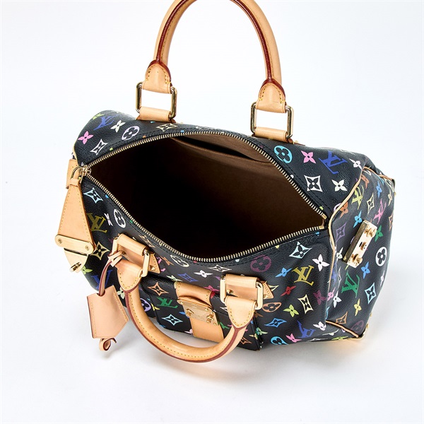 LOUIS VUITTON スピーディ モノグラムマルチカラー 30 ハンドバッグ