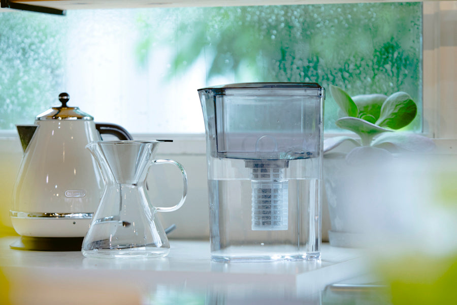 ポット型浄水器 ミズユー本体 フィルターカートリッジ1本＋