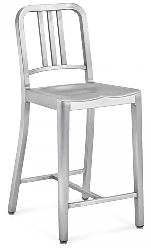 NAVY Chair E1006-24 emeco エメコ ネイビーカウンタースツール｜問屋