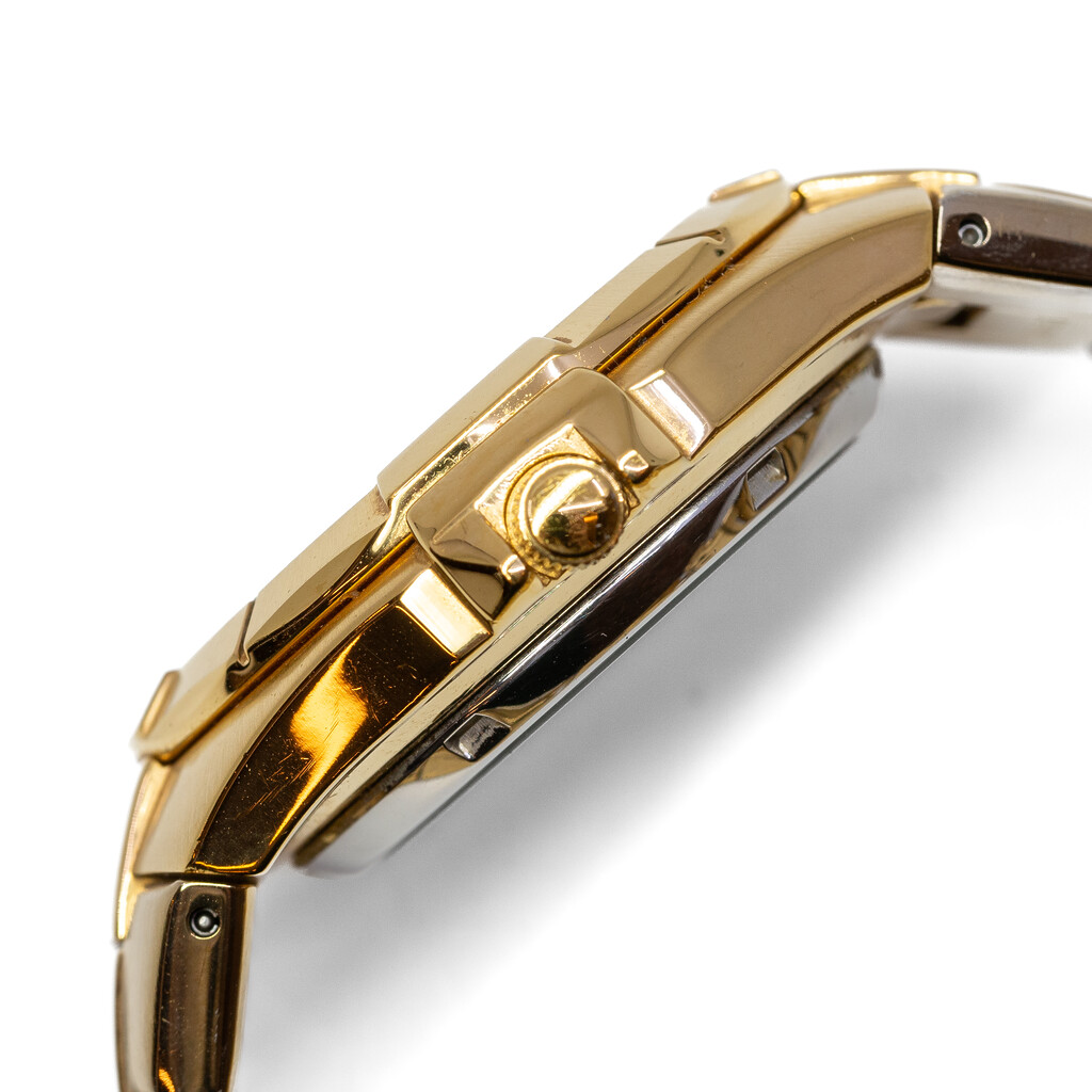 Seiko 5 Automatic 7S36-02J0 Gold Clear Back Watch #62463 - Monty's ®