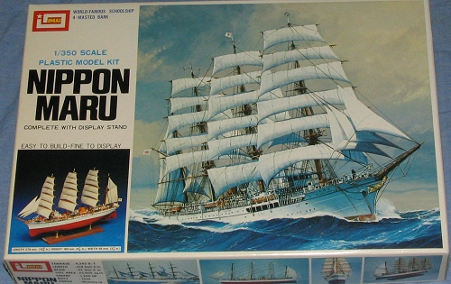 Imai 1/350 Nippon Maru, previewed by Scott Van Aken