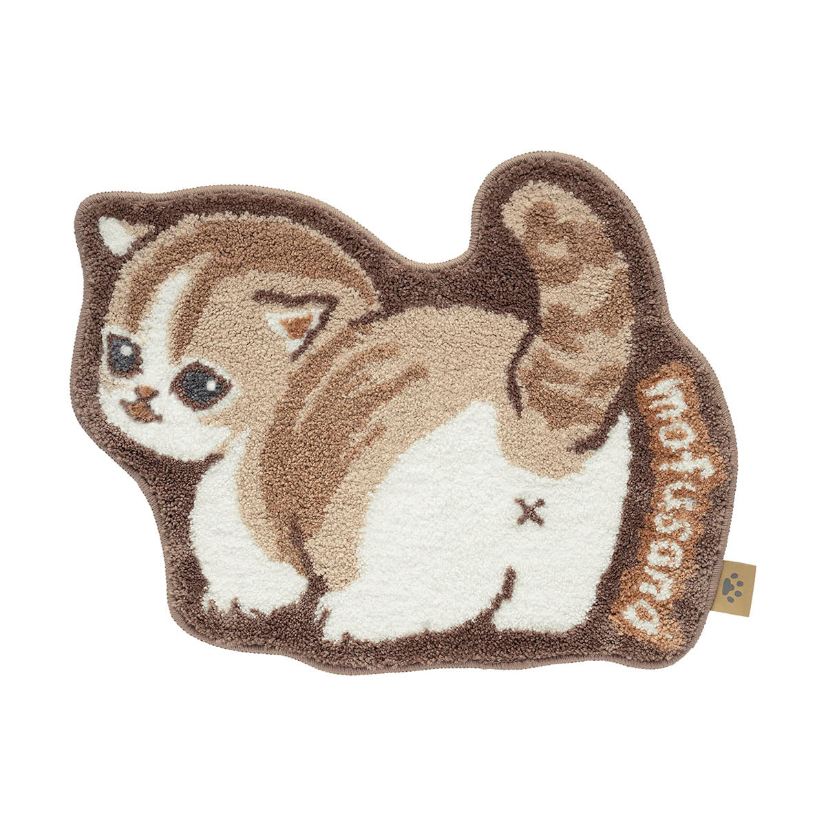 mofusand 振り向きにゃん フロアマット | mofusandもふもふマーケット