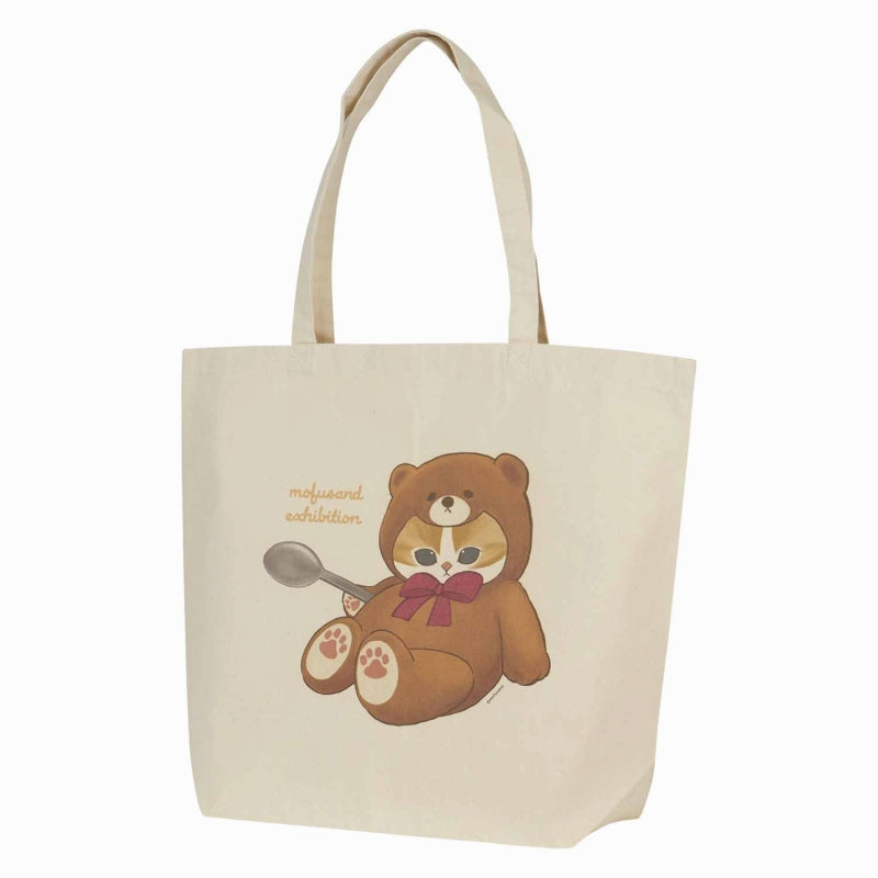 mofusand展 大きめトートバッグ(テディベアにゃん) | mofusandもふもふ