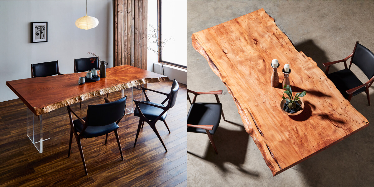 一枚板テーブルを購入する際の注意点は？専門店が教える後悔しないため