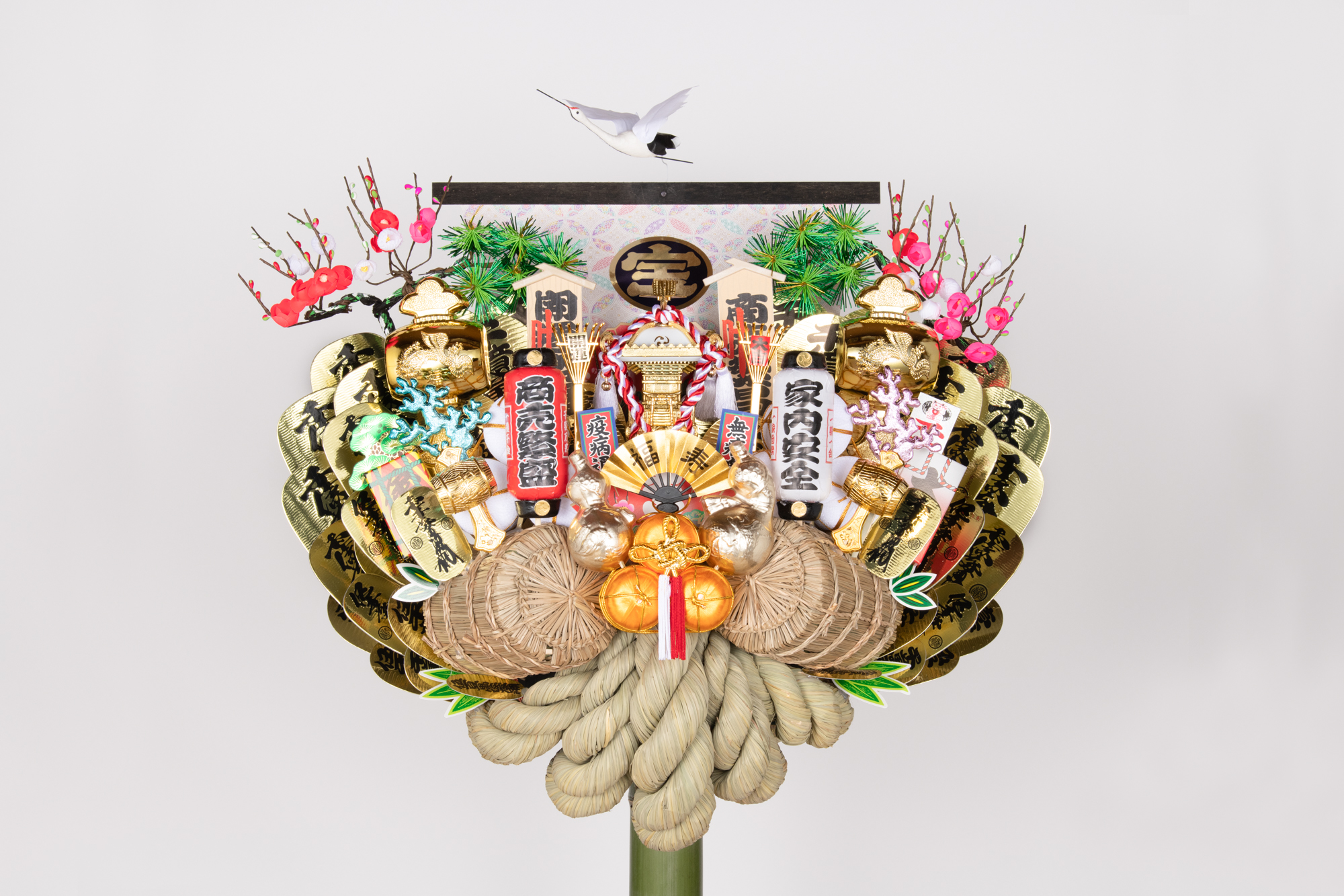 尺2 帆カケ 5本〆 - 縁起物熊手 森戸商店