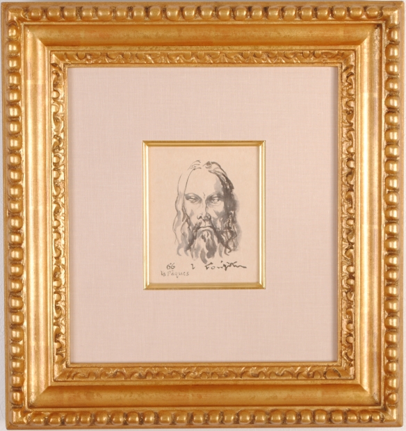 絵画のミクストメディアで藤田嗣治(レオナール・フジタ)が描いた絵