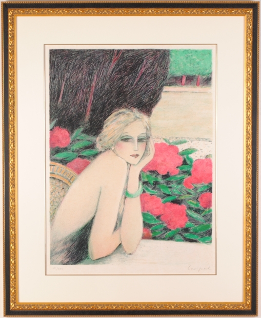 ジャン・ピエール・カシニョールがリトグラフの版画で制作した