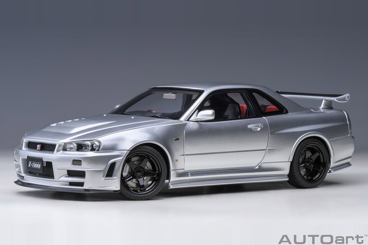 これが模型って信じられる!?」伝説のR34スカイラインGT-R『Z-tune』が