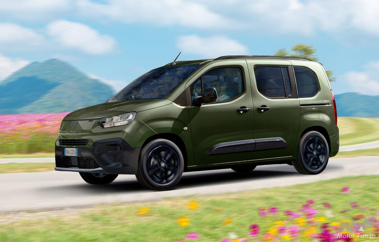 フィアットのMPV「ドブロ」にトスカーナグリーンの限定車「グリーン