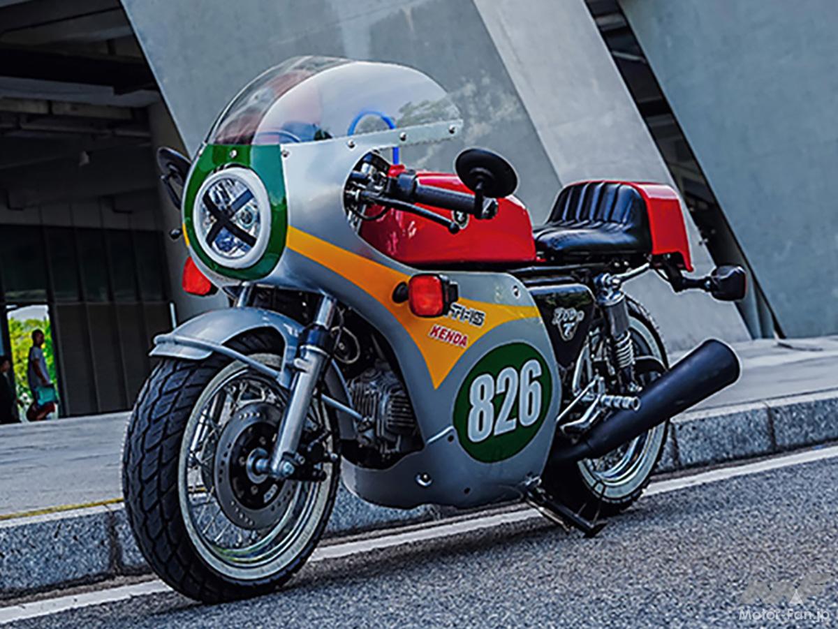 1960年代に大活躍したロケットカウル・赤銀ホンダRCレーサーのミニ